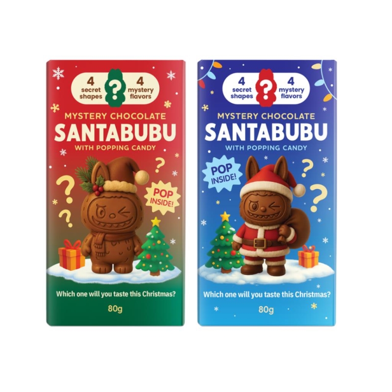 Santabubu Chocolate various flavours 80 gr x 12 pc