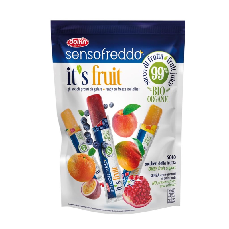 Senso freddo "It's Fruit" 99% biologisch vruchtensap (10 x 40 ml) x 20 st - Certifié BE-BIO-03