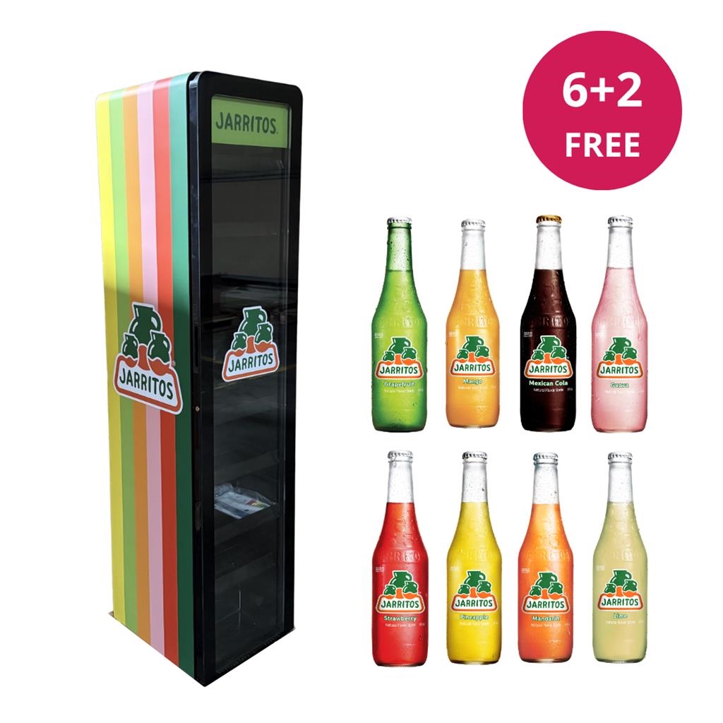 Colis Frigo Jarritos Groot 6 + 2 vrij (Koelkast gratis)