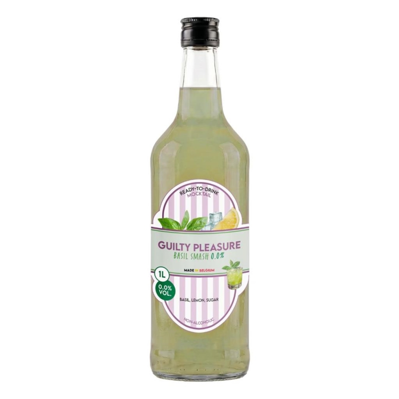 Guilty Pleasure Basil Smash 0.0% alc. 1 L x 6 pc