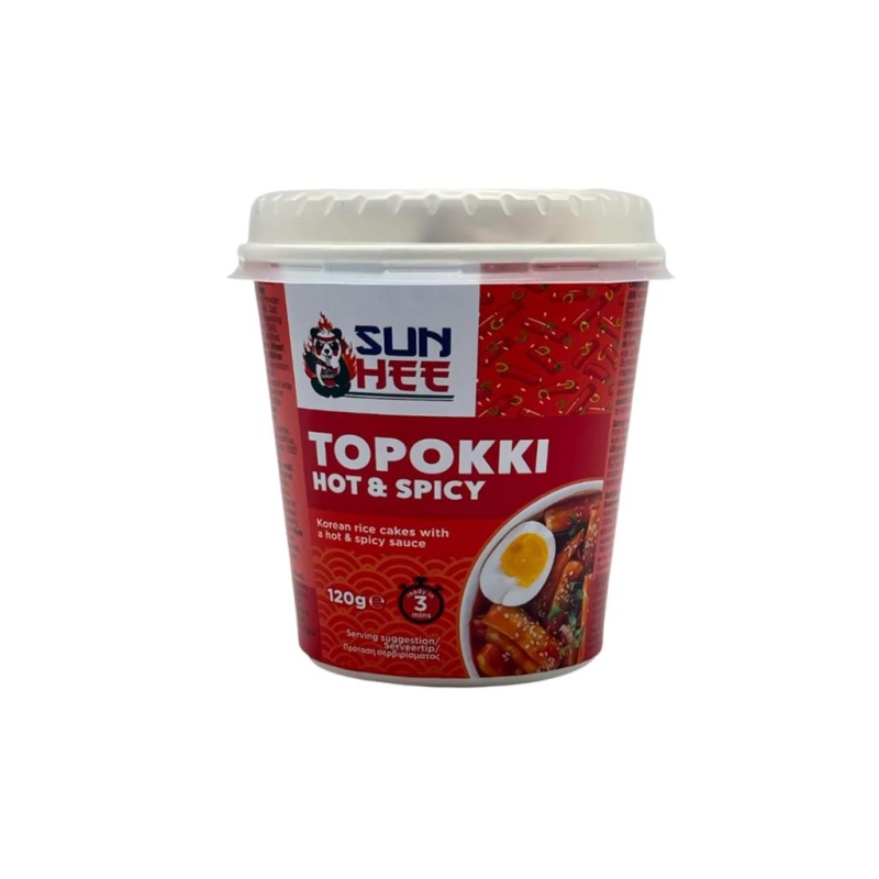 Sun Hee Topokki Hot & Spicy 120 gr x 6 st