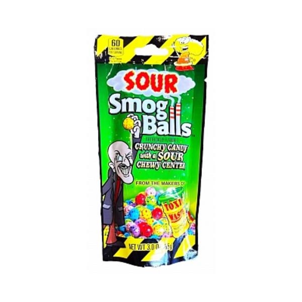 Toxic Waste Sour Smog Balls 85 gr x 12 pc