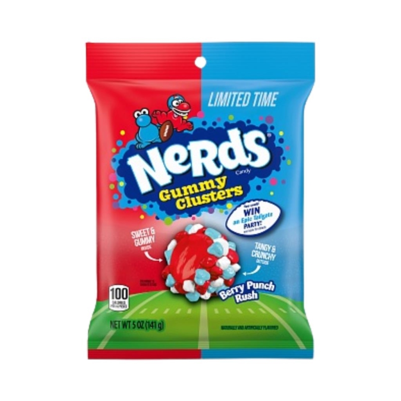 Nerds Gummy Clusters Berry Punch Rush 141 gr x 12 st