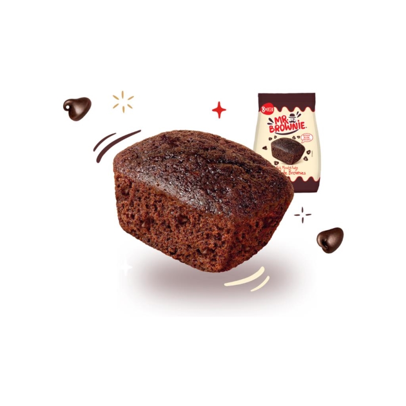 Mr Brownie Chocolat 200 gr x 12 pc
