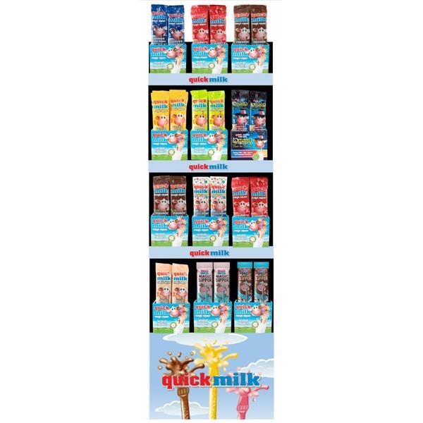 Display vide Quick Milk