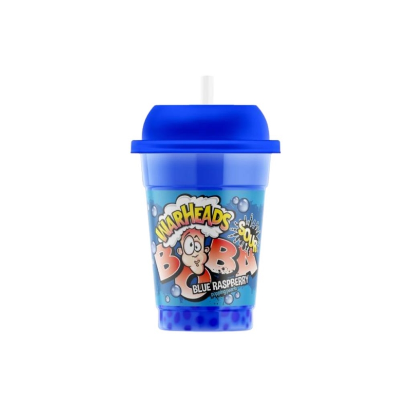 Warheads Boba Sour Blue Raspberry 400 ml x 28 pc
