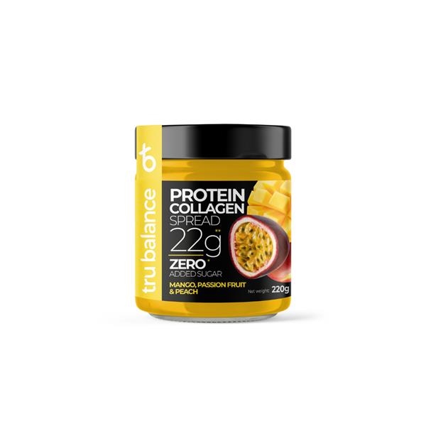 Tru Balance - Mango, passievrucht en perzikspread 220 gr x 6 st