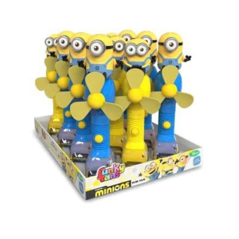 Minions Funky Fans x 12 pc