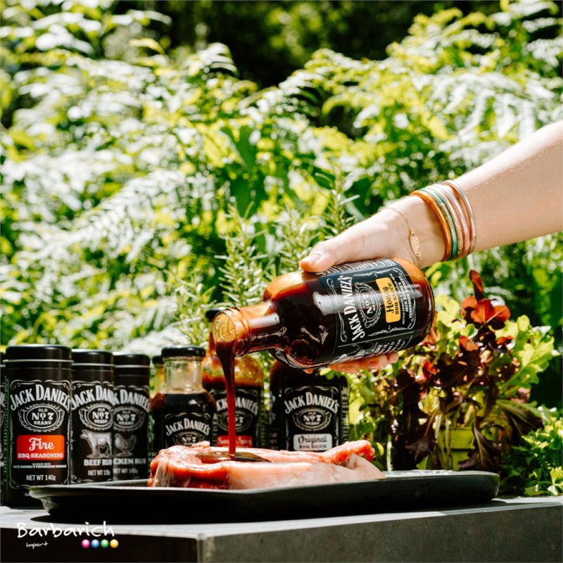 Jack Daniels Honing BBQ saus 473 ml x 6 st