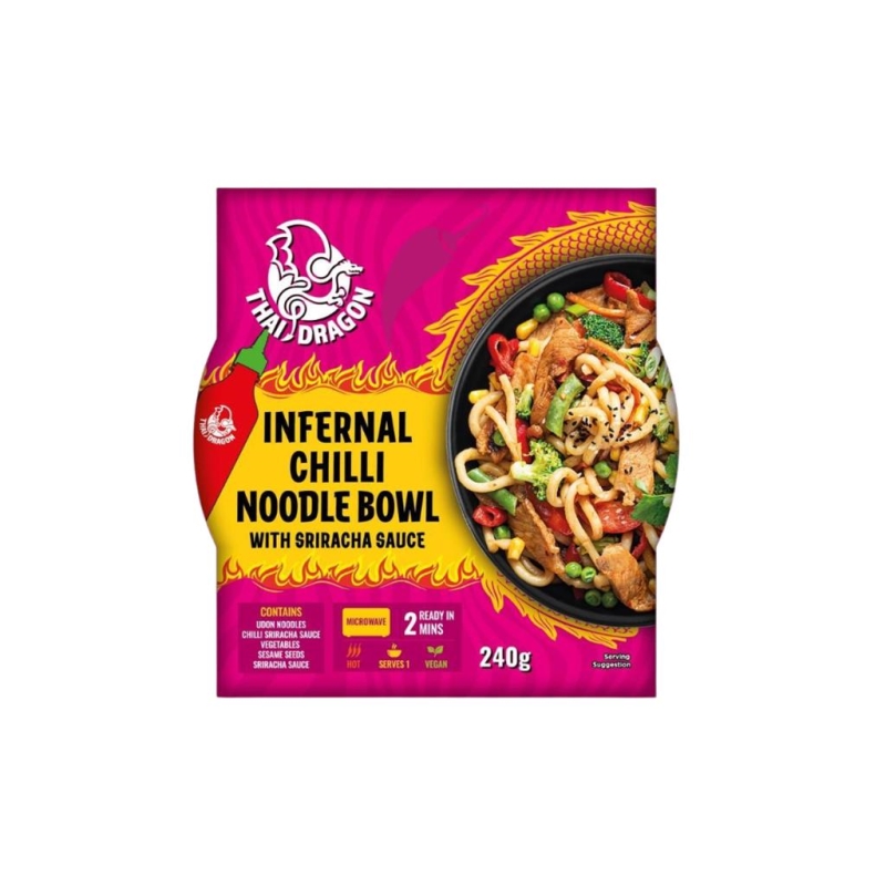 Thai Dragon Infernal Chili Bowl 240 gr x 6 pc