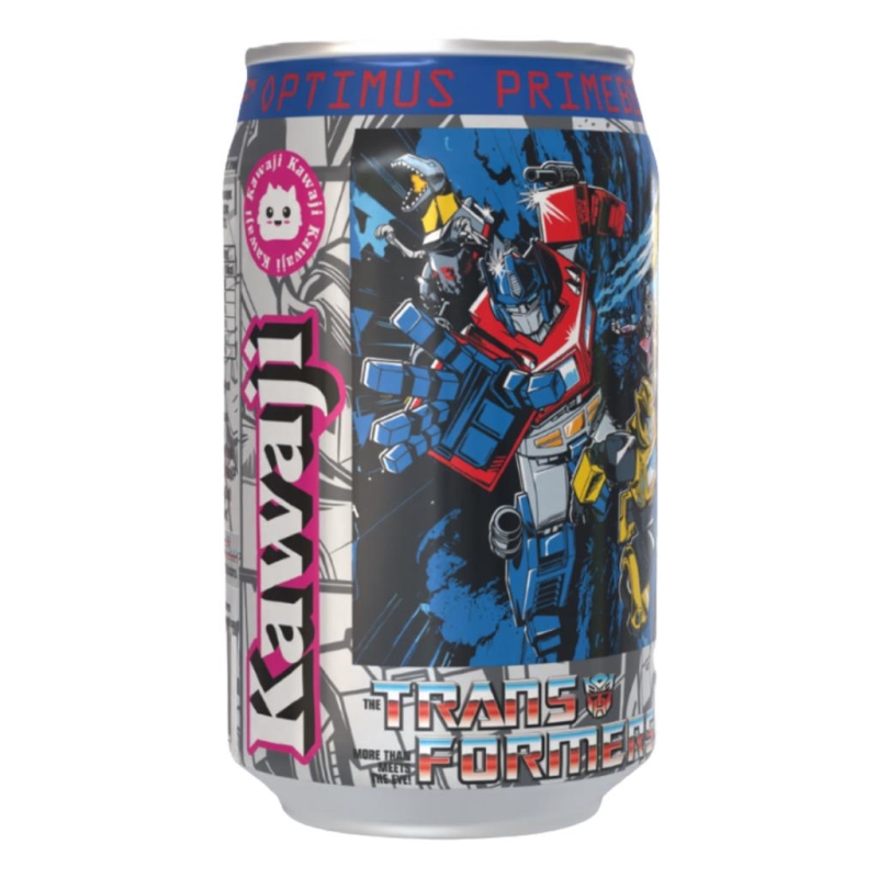 Kawaji Transformers: Optimus Primeberry - Strawberry 330 ml x 12 st
