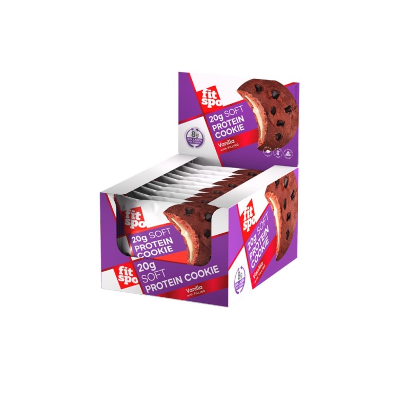 FitSpo Cookie Protein Vanilla 70 gr x 10 pc