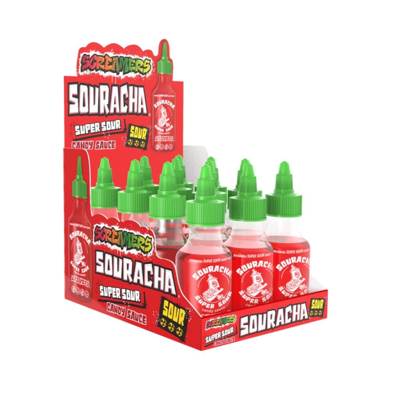 Souracha Super Sour Candy Sauce 120 gr x 12 st