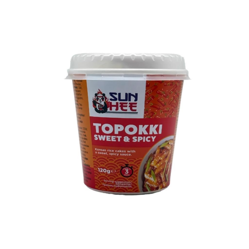 Sun Hee Topokki Sweet & Spicy 120 gr x 6 st