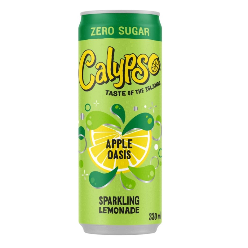 Calypso Apple Oasis Zero Sugar 330 ml x 12 pc