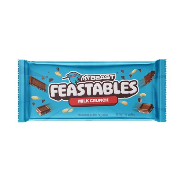 Mr Beast Feastables Milk Crunch 60 gr x 10 st