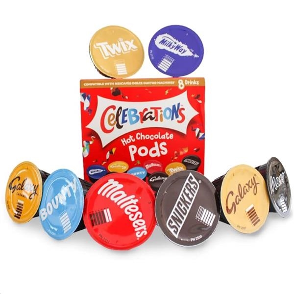 Celebrations Hot chocolate pods 122 gr x 5 st
