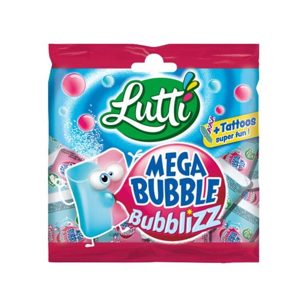 Lutti Mega Bubble Bubblizz 85 gr x 20 st