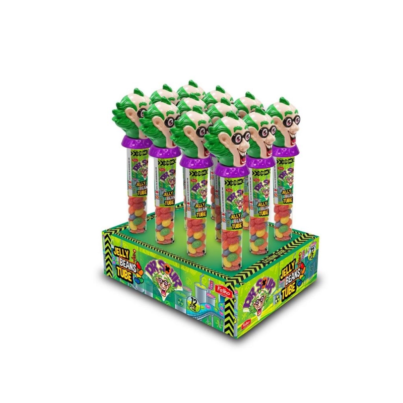 Dr. Sour Beans Tubes 45 gr x 12 st