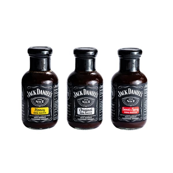 Jack Daniels Honing BBQ saus 250 ml x 6 st