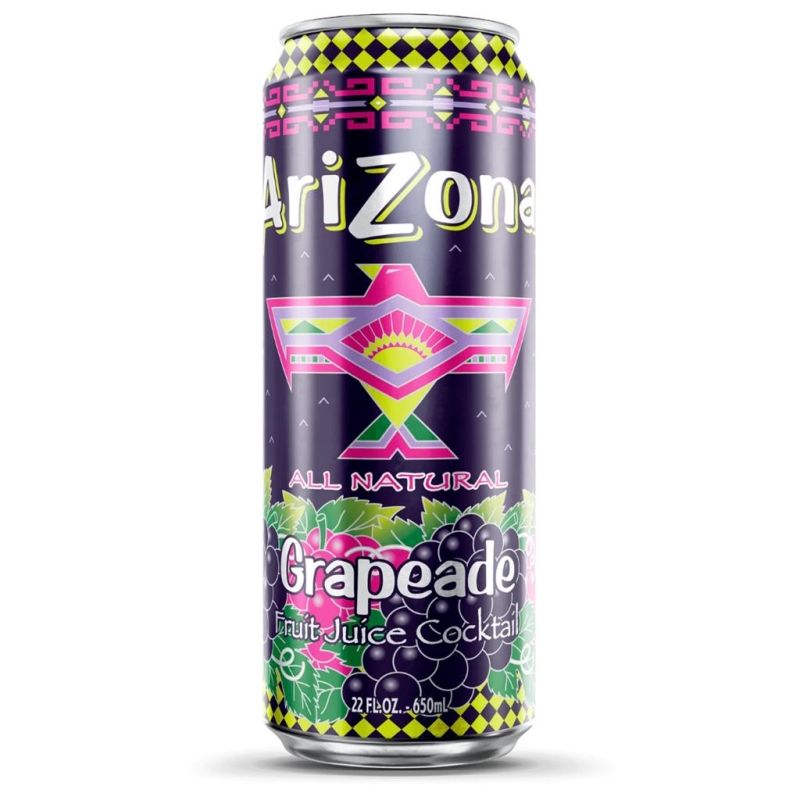Arizona Grapeade 650 ml x 24 st