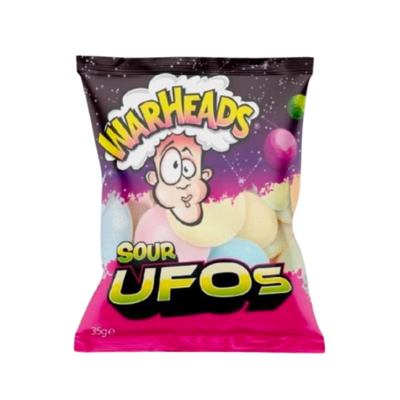 Warheads Sour UFOs 35 gr x 28 pc